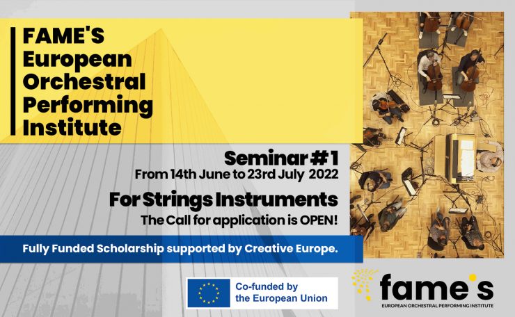 First Seminar of the Fame’s Institute European Creative Orchestral Program