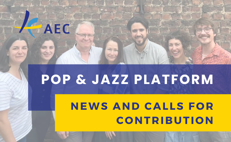 Pop & Jazz Platform - Call for contributions
