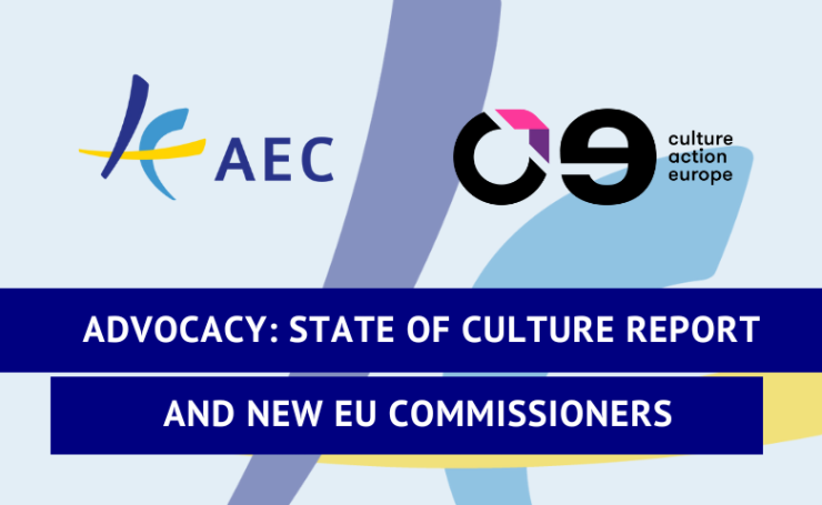 Advocacy: State of Culture report and new EU Commissioners