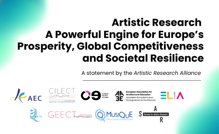 Artistic Research: A Powerful Engine for Europe’s Prosperity, Global Competitiveness and Societal Resilience