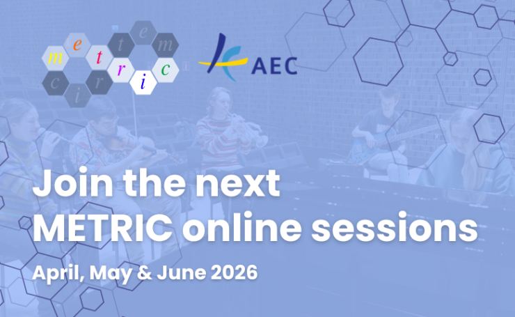 Join the next METRIC Online Sessions: Exploring Improvisation in Music Education