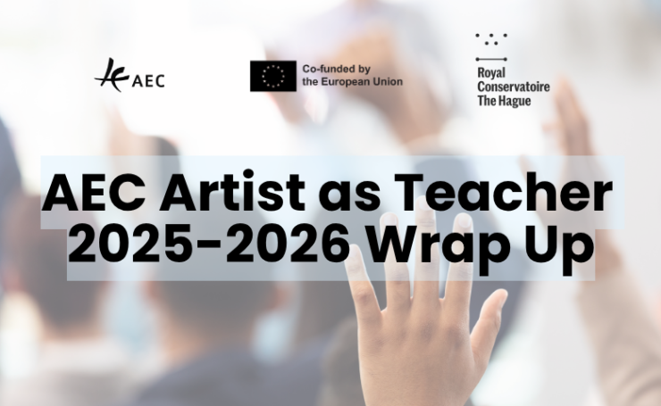 Rethinking Teaching: AEC Artist as Teacher 2025–2026 Wrap Up