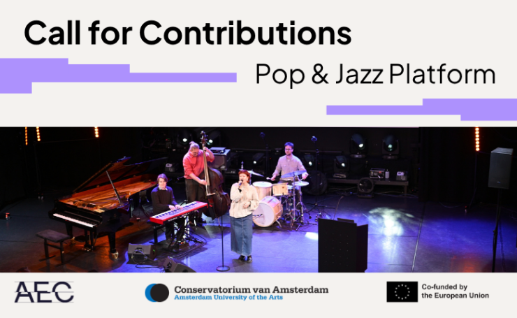 Call for contributions Pop & Jazz Platform