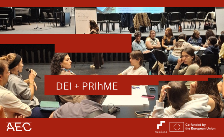 AEC brings DEI and PRIhME Workshops to Musikene in San Sebastián